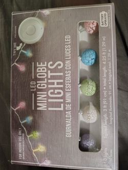 LED Mini Globe Lights - 3 Packs