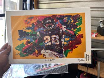 Winford "All Day" Football Player Art Print