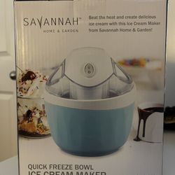 Savannah Ice Cream Maker