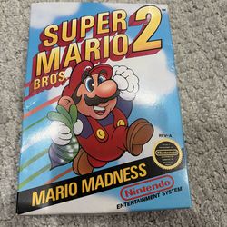 Super Mario Brothers 2, 1988 Nintendo Original