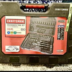 Craftsman 230-Piece Mechanics Tool Set BRAND NEW