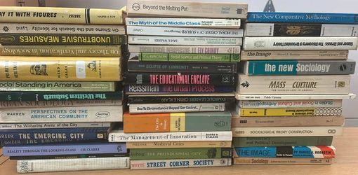 40+ Classic Sociology & Urban Studies Books Lot
