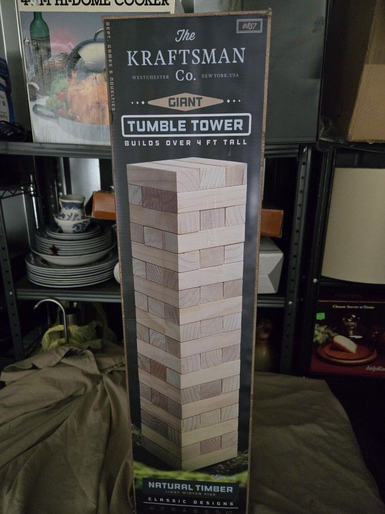 New Giant Tumble Tower."CHECK OUT MY PAGE FOR MORE DEALS"