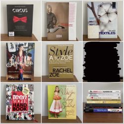 Fashion/Style/Design Book Bundle Industry MUST