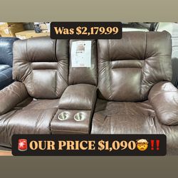 RECLINER SOFA DEAL  $1,090