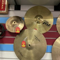 Cymbals Zildjian Sabre Paiste 
