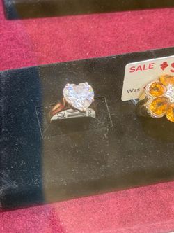 Heart Ring w/ cz