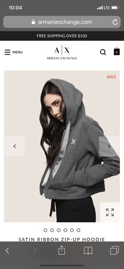 Armani Exchange Jacket hoodie size XL