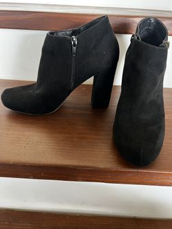 madden girl suede calf booties 