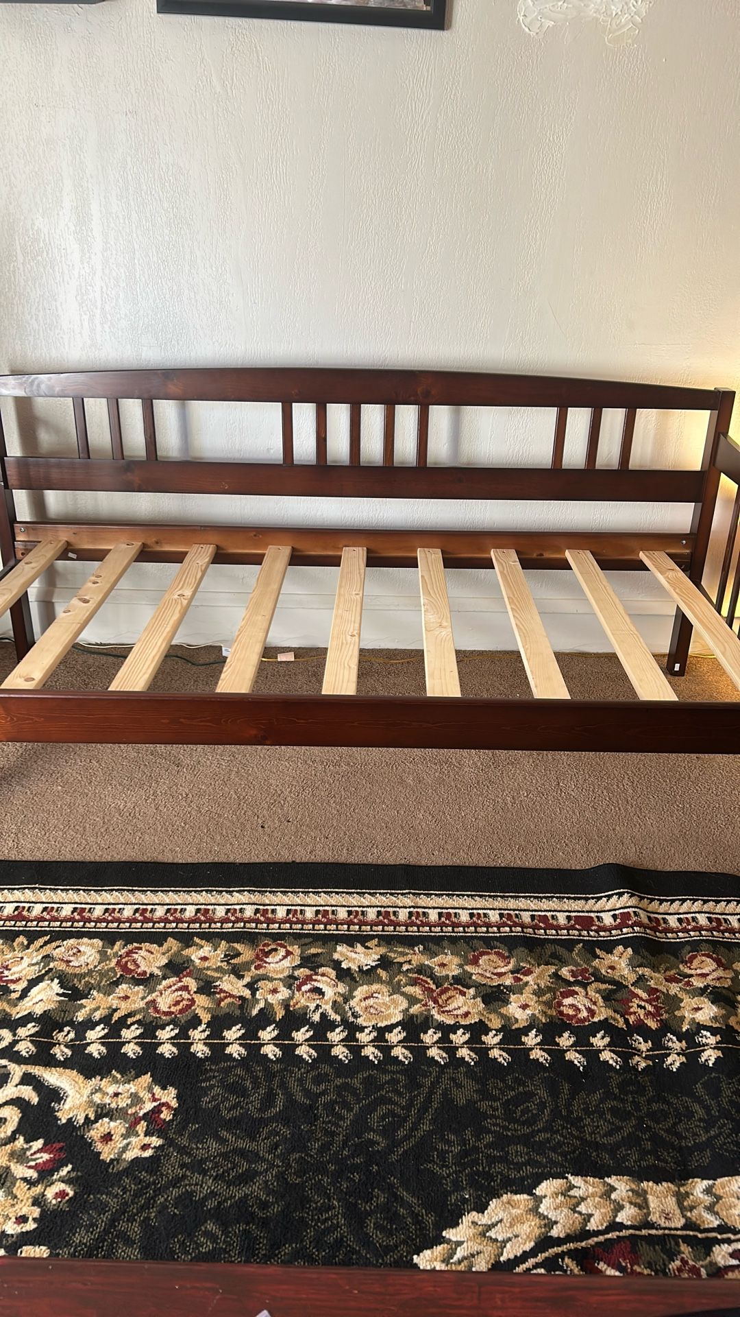 Wooden Day Bed Frame Twin Size