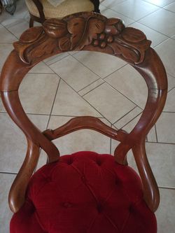 2 Beautiful antique carved chairs