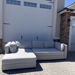 2 Piece Grey Sectional