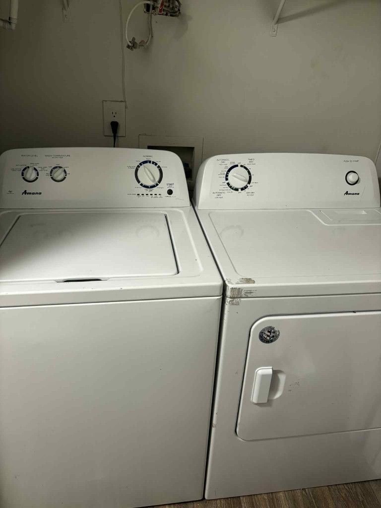 Amana Washer And Dryer