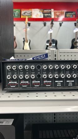 Rack-Mount Audio Mixer with Multiple Channels