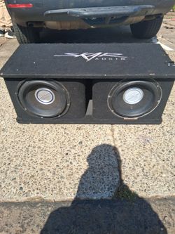12" gothics in a really good skar box