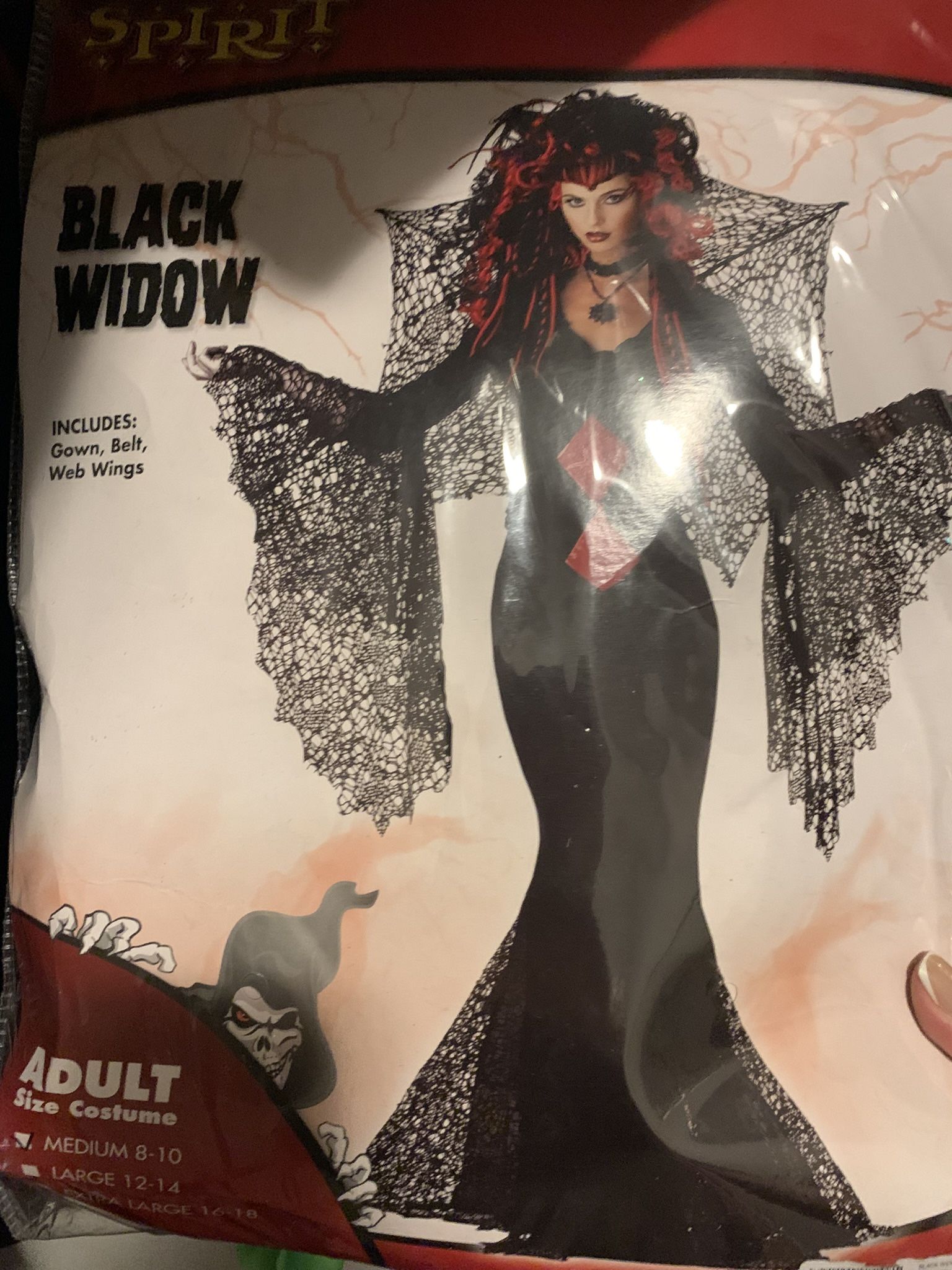 Black Widow Adult Costume 