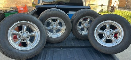15” Torque Thrust w/ Tires &Lugs