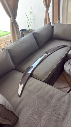 Glossy Carbon Fiber Car Trunk Spoiler