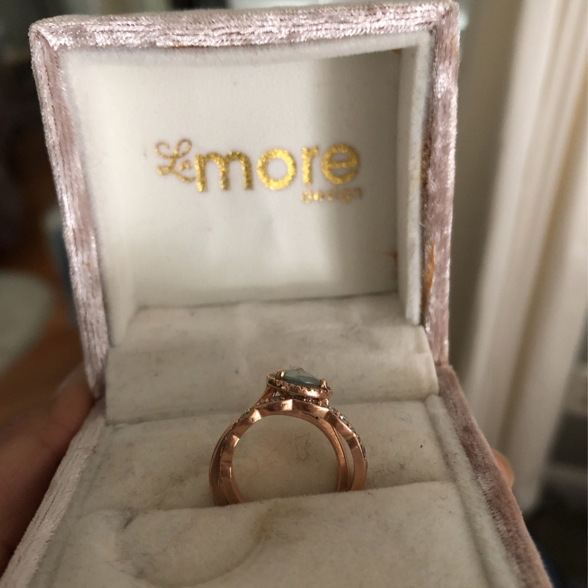 Engagement And Wedding Band 