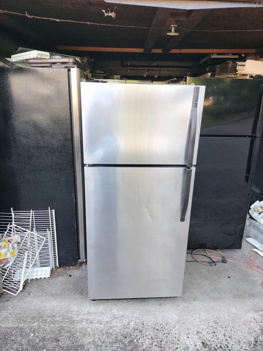 Frigidaire Stainless Refrigerator - Can Deliver