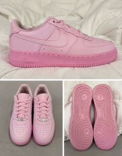 🔥 Nike Air Force 1 Low Pink (Triple Pink) – Size 7Y – Great Condition