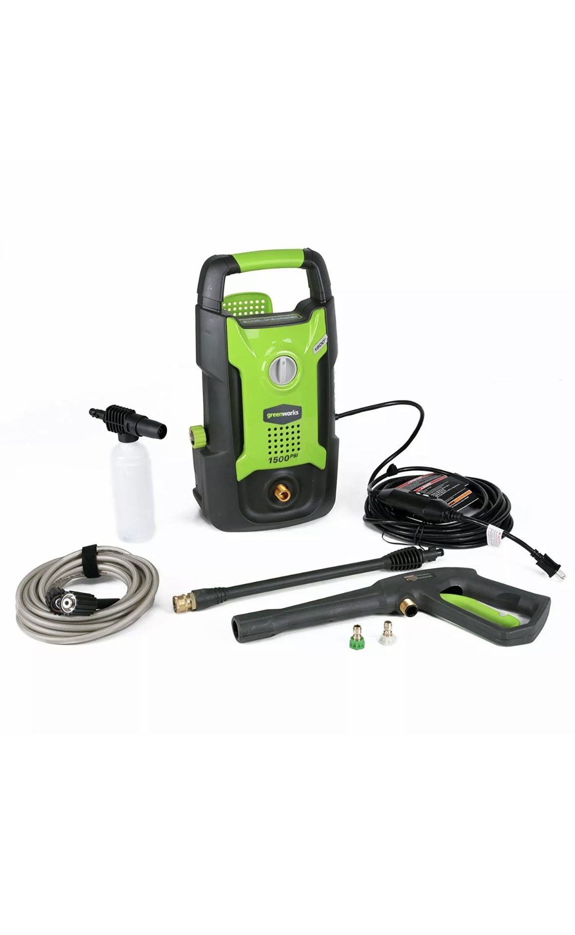 Greenworks 1500 PSI 13 Amp 1.2 GPM Pressure Washer GPW1501