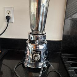Vintage OSTERIZER Chrome Stainless Steel Deluxe Vintage Beehive Blender 