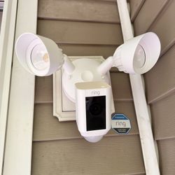 Ring Floodlight Cam Wired Plus with motion-activated