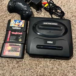 Sega Genesis And Games 