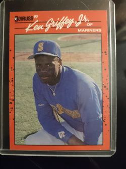 Ken Griffey Jr Error card 90 Donruss