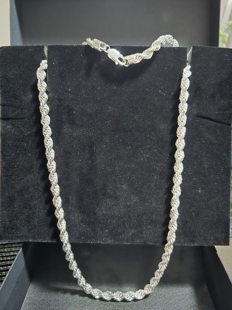 925 Sterling Silver 24 in