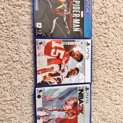 PS4 & 5 games 
