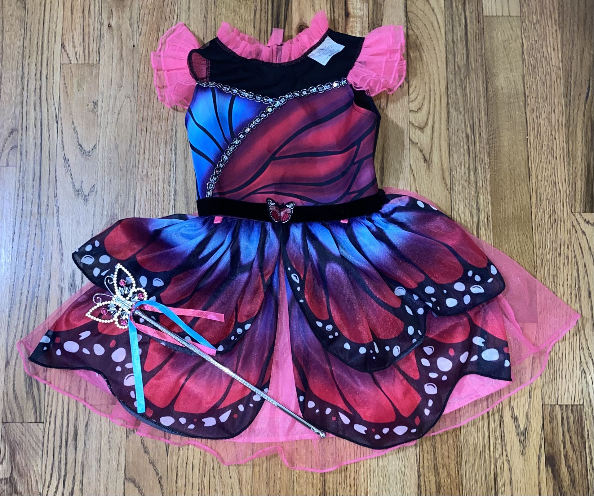 Teetot & Co. Butterfly Child Costume Halloween Size 5-6