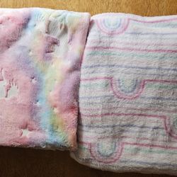 Child Size Unicorn Blanket 