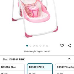 portable baby swing 