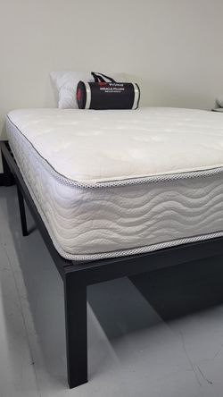 Brand New 9" Plush Orthopedic Pocket Coil Mattress - Twin Full King and Cali King Bed In A Box 📦