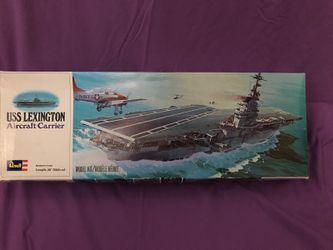 You is is Lexington aircraft carrier reveal model 19.75 inches