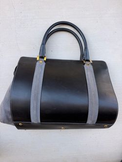 Alberta Di Canio Leather Handbag Purse