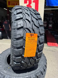 35x12.50R20 RDR RD6 Mud Terrain 4 Brand new tires 35” 20”