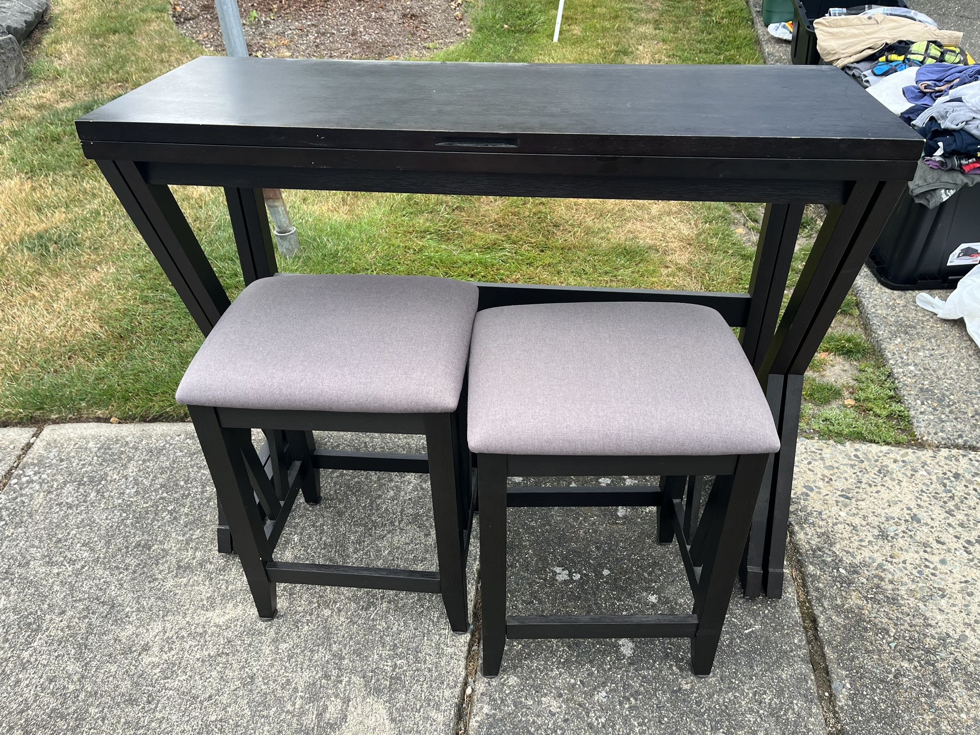 Table And Stools