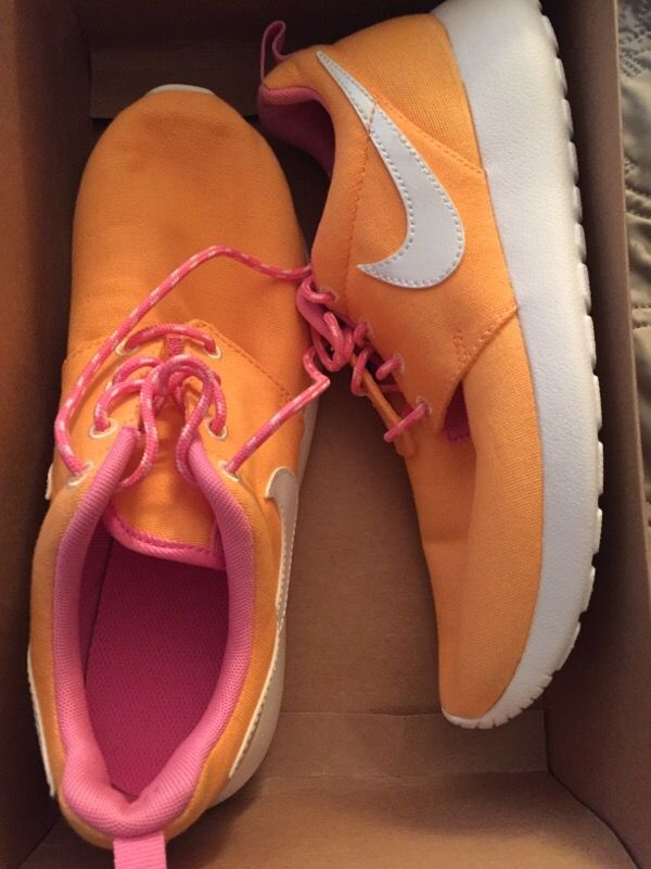 Orange Nike Shoes Orange Roshe Runs Womens Nike Roshe Run Shoes