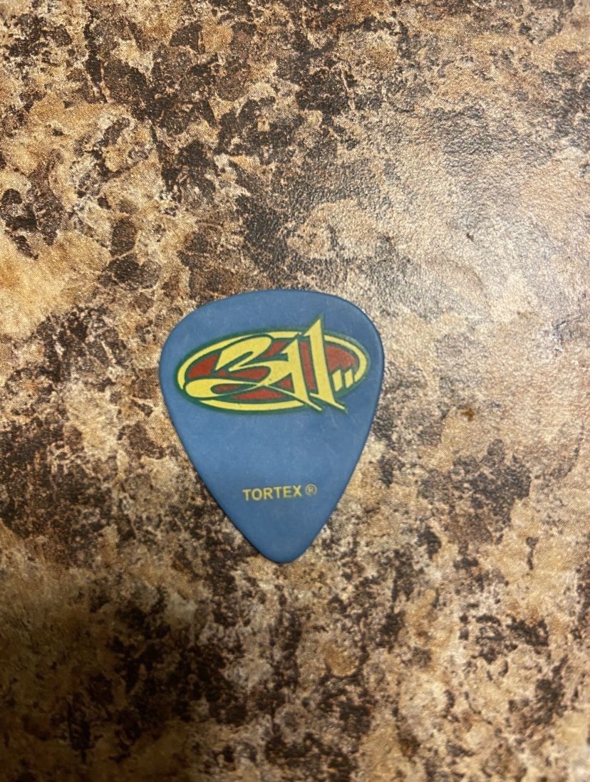 311 Guitar Pick Used On Stage