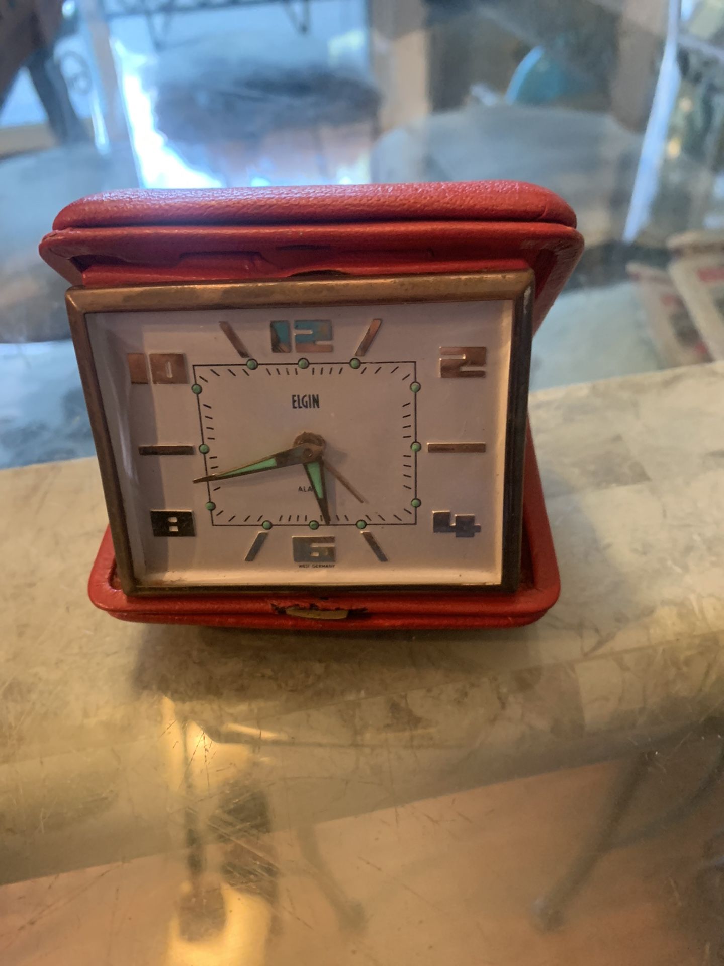 Vintage Elgin Alarm Clock