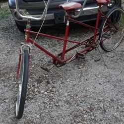Vintage huffy daisy tandem bicycle clearance