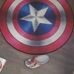 Captain America carpet