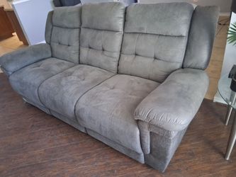Recliner sofa and love seat