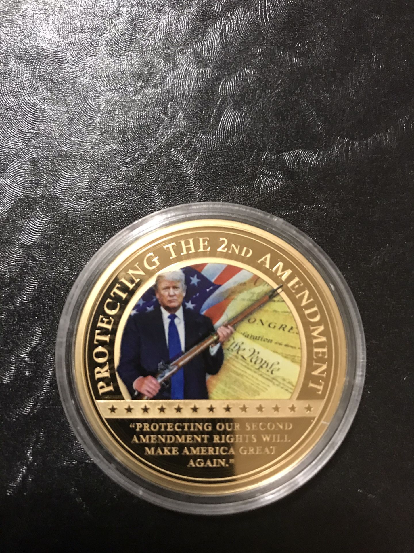 The President Trump Coin “ Protecting the 2nd Amendment”