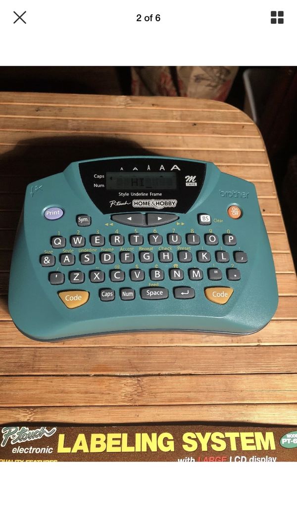 P Touch Home And Hobby Label Maker Instructions Best Label Ideas 2019