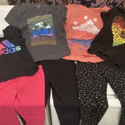 Girls Leggings & Tshirts