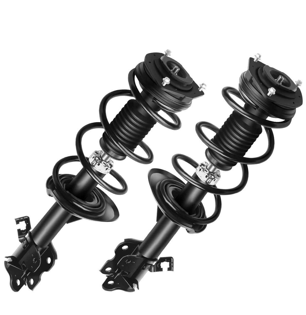 2PCS Front Complete Struts Assembly w/Coil Spring Fit for 2012-2013 for Nissan Rogue (FWD Only)